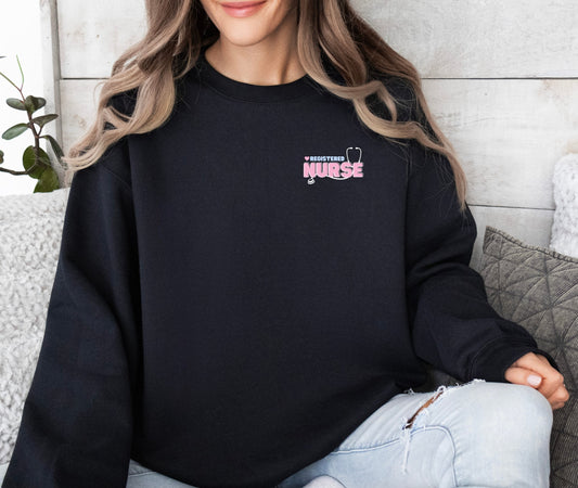 Sweatshirt - Nurse Pastel