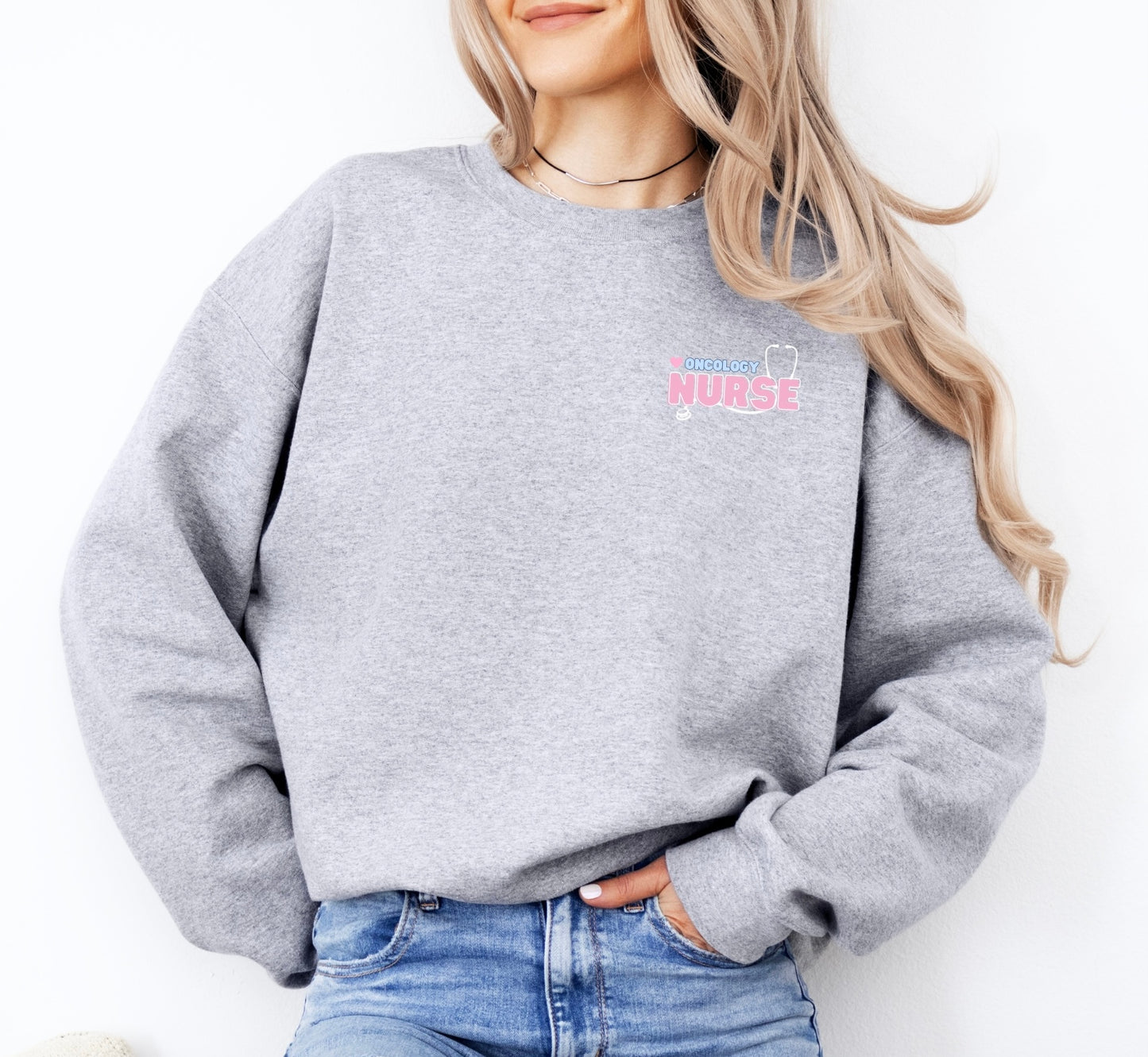 Sweatshirt - Nurse Pastel