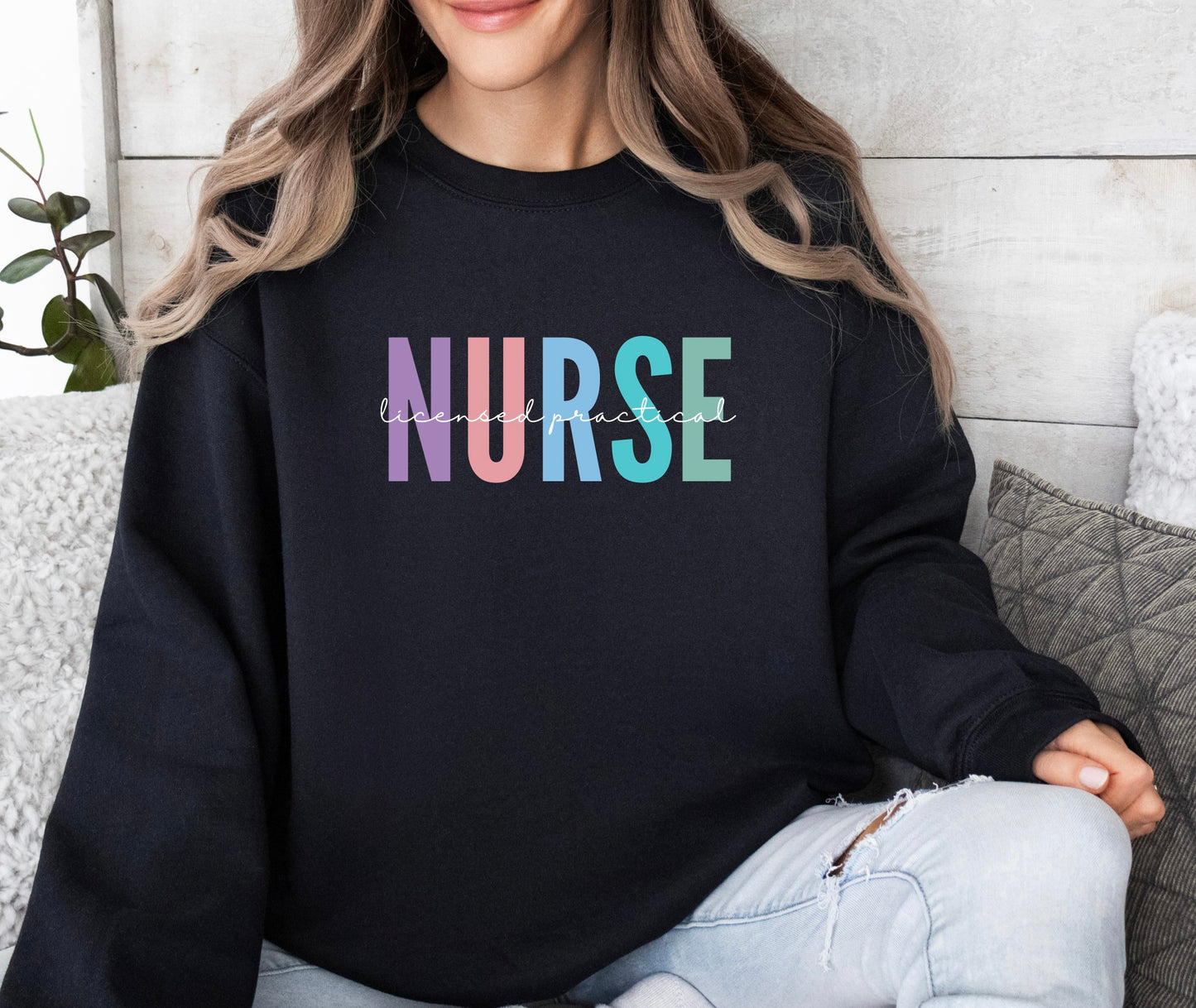 Sweatshirt - Rainbow Nurse