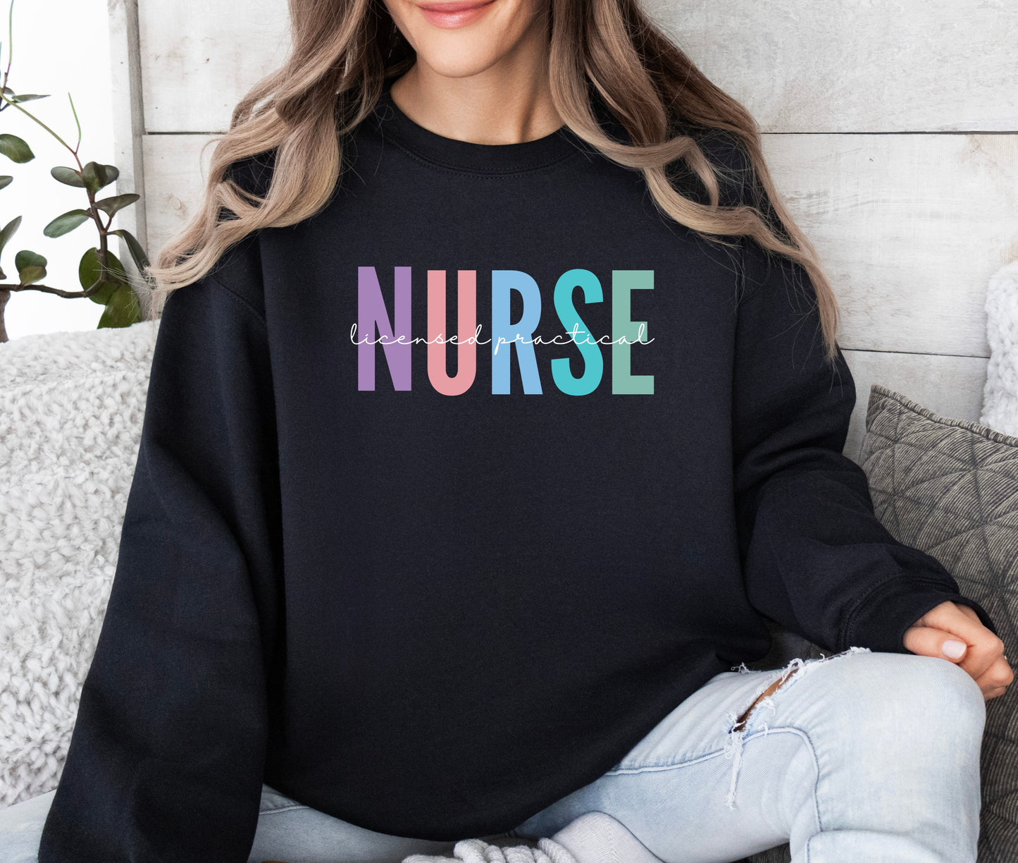 Sweatshirt - Rainbow Nurse