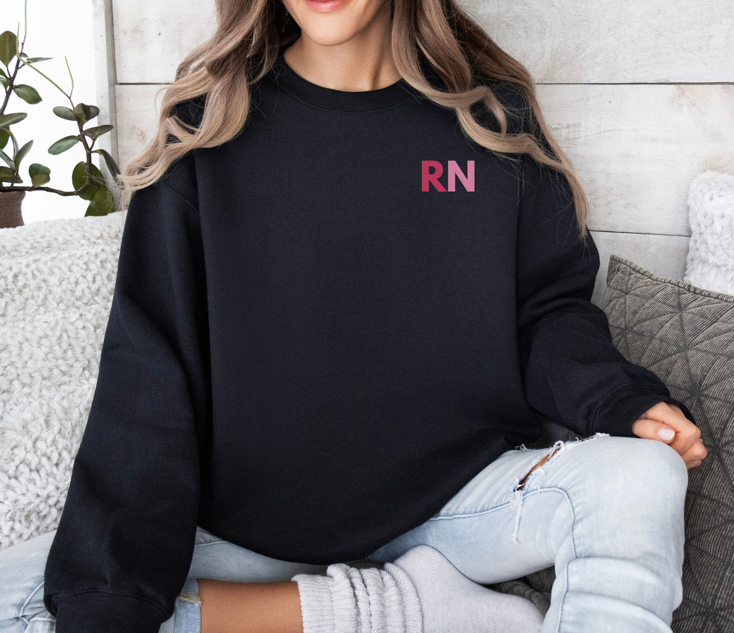 Sweatshirt - Neon Pink