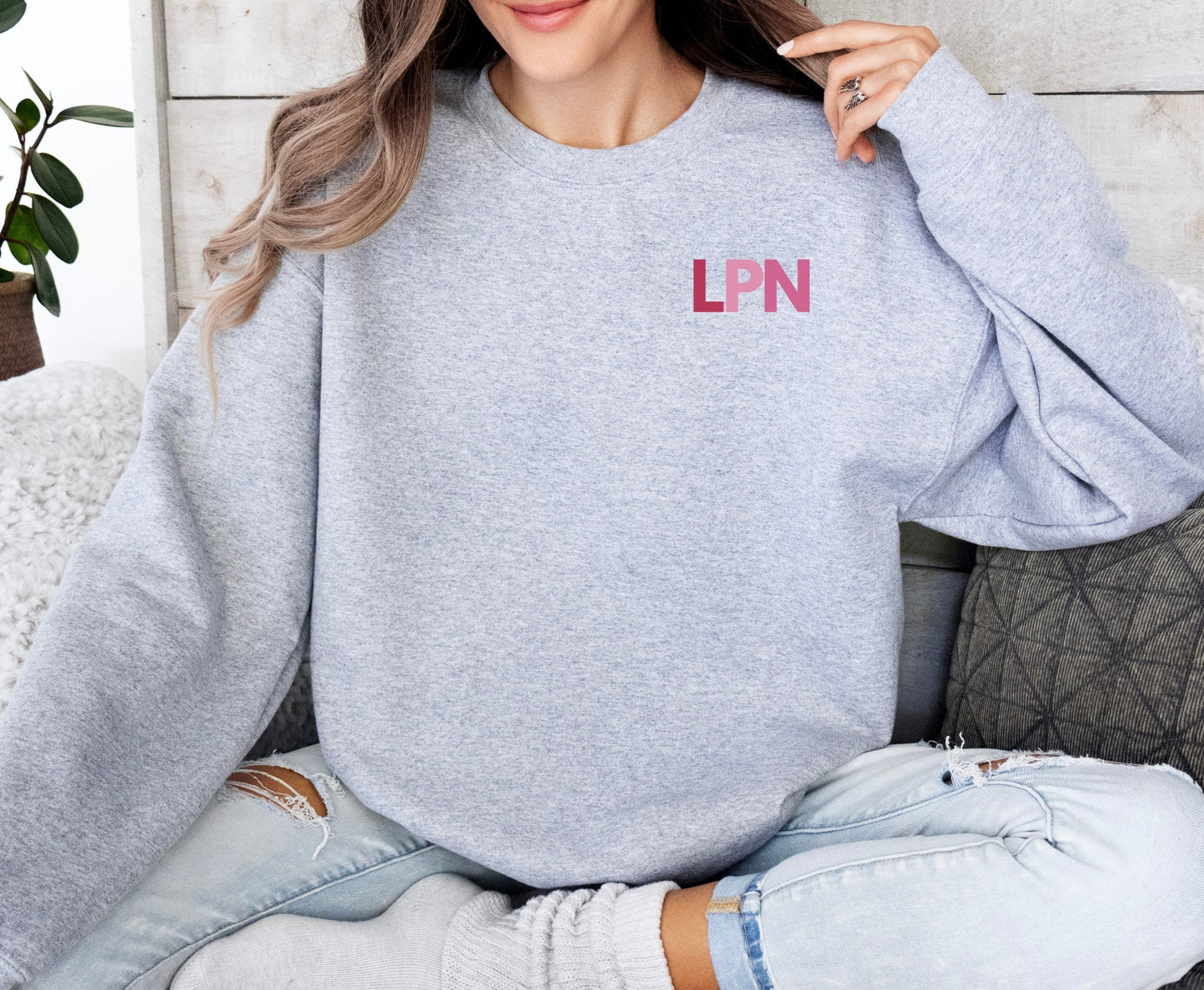 Sweatshirt - Neon Pink